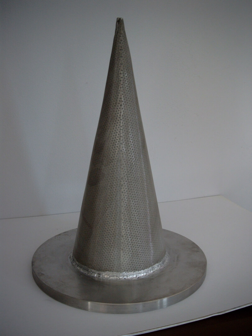 RVS conische filter
