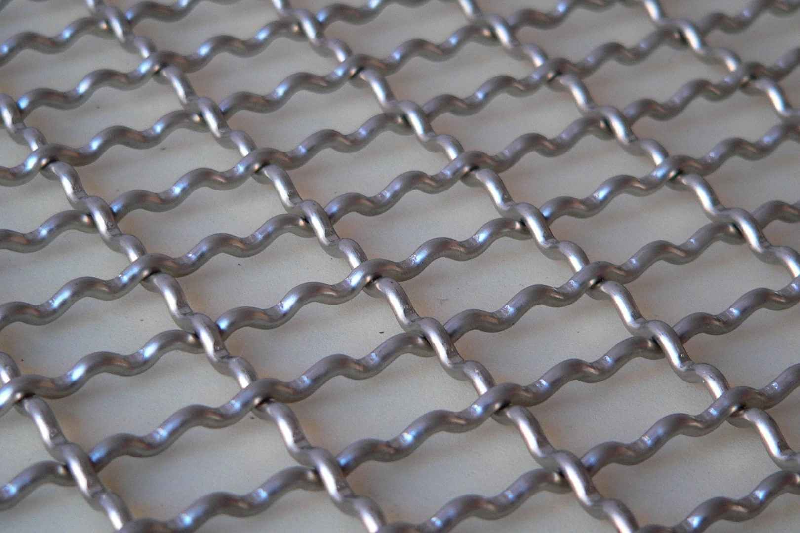 Intermediate crimped gevlochten metaalgaas voor zeef- en scheidingstoepassingen