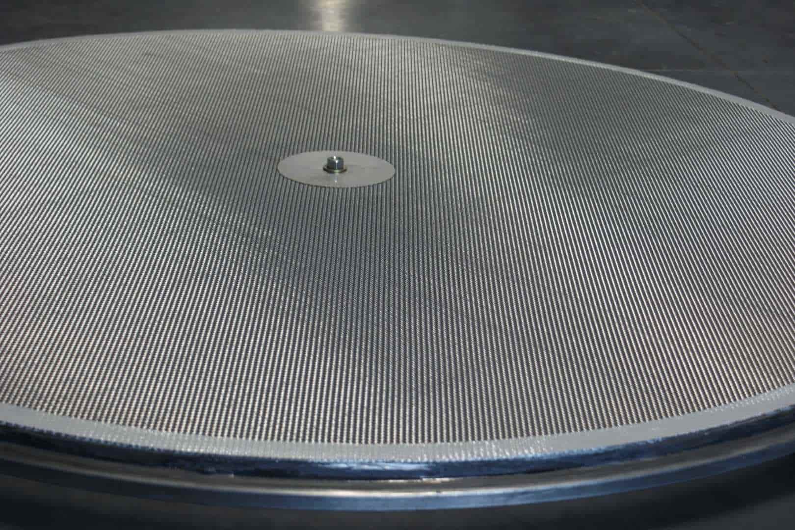 Revisie van zeefbespanning voor hergebruik van filterelement