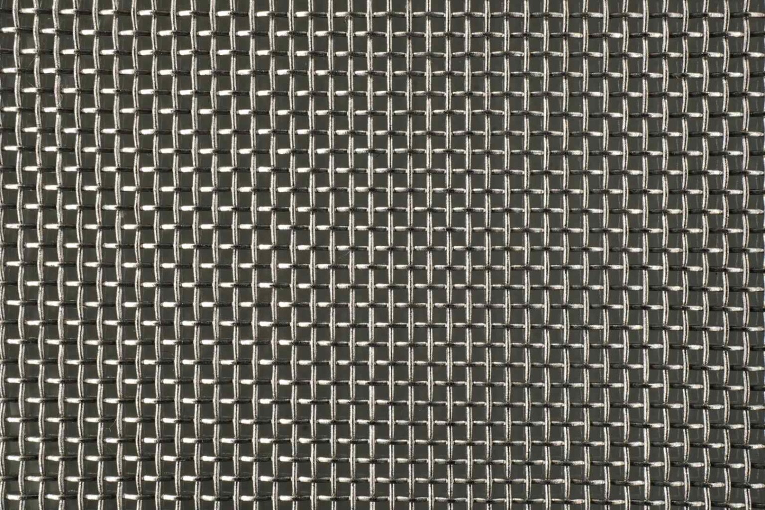 Detailfoto van geweven filtergaas met gladde binding voor filtratie, zeving en industriële toepassingen.