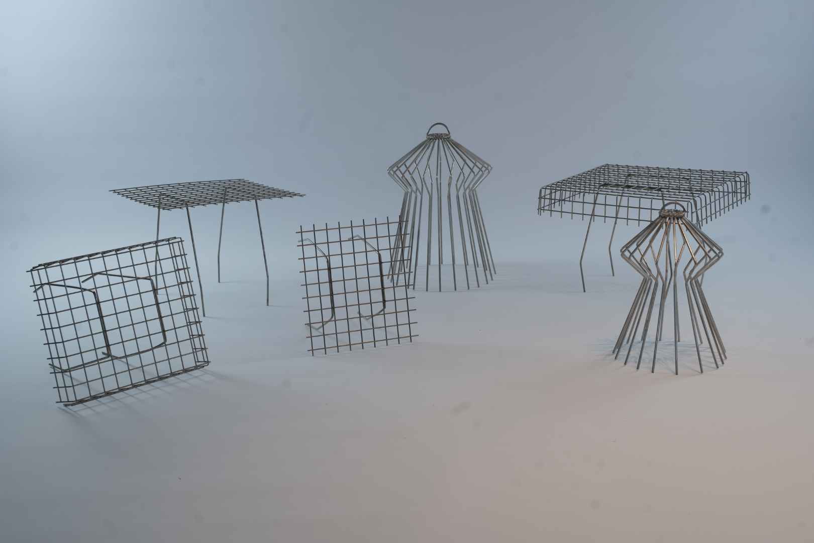 Assortiment RVS 304 schoorsteenroosters en schouwspinnen voor bescherming tegen vogels, bladeren en vuil in schoorstenen